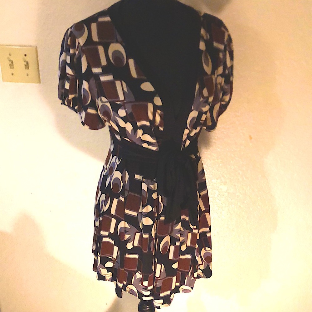 Wrap Dress with Belt